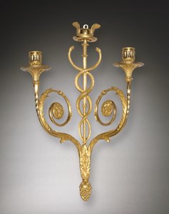 कैंडल ब्रैकेट, c.1775-1790 द्वारा फ्रेंच स्कूल