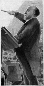 चार्ल्स लैमौरेक्स (1834-1899), फ्रांसीसी वायलिन वादक, पेरिस ओपेरा के पहले संवाहक। द्वारा फ्रेंच स्कूल