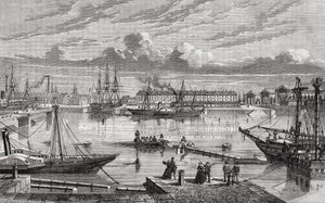 18 वीं शताब्दी में चेरबर्ग, लुई ब्लैंक (1811-82) द्वारा &39;फ्रेंच क्रांति का इतिहास&39; से पिबरौद के बाद ब्रेटन द्वारा उत्कीर्ण द्वारा फ्रेंच स्कूल