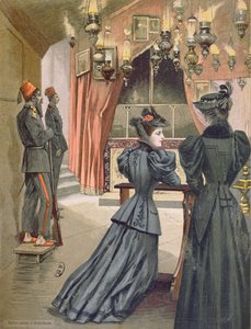 चर्च ऑफ द नैटिविटी, बेथलहम, 1894 द्वारा फ्रेंच स्कूल