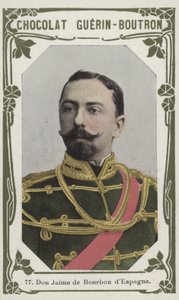 डॉन Jaime de Bourbon dEspagne (रंगीन फोटो) द्वारा फ्रेंच स्कूल