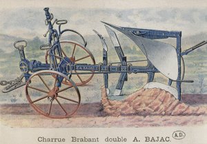 एंटोनी बजैक द्वारा आविष्कार डबल प्लॉट ब्रेबेंट, c.1900 द्वारा फ्रेंच स्कूल