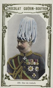 Duc de Anhalt (रंगीन फोटो) द्वारा फ्रेंच स्कूल