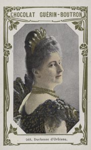 Duchesse dOrleans (रंगीन फोटो) द्वारा फ्रेंच स्कूल