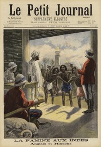भारत में अकाल, 1897 द्वारा फ्रेंच स्कूल