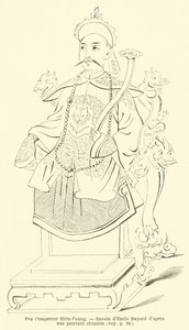 स्वर्गीय सम्राट हिएन-फौंग (उत्कीर्णन) द्वारा फ्रेंच स्कूल