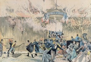 ले डेलेरिन, 1897 से, 4 मई 1897 को बाजार डे ला चेरिटे में आग द्वारा फ्रेंच स्कूल