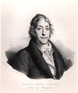 फ्रांसिस हेनरी एगर्टन (1756-1829) अर्ल ऑफ ब्रिजवाटर, फ्रैंकोइस सेराफिन डेलपेच (1778-1825) 1824 द्वारा उत्कीर्ण द्वारा फ्रेंच स्कूल