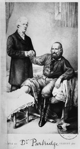 डॉक्टर पार्ट्रिज के साथ ग्यूसेप गैरीबाल्डी (1807-82), c.1862 द्वारा फ्रेंच स्कूल