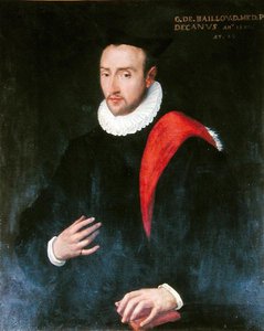 गिलौम डी बैलौ (1538-1616) 1580 (कैनवास पर तेल) द्वारा फ्रेंच स्कूल