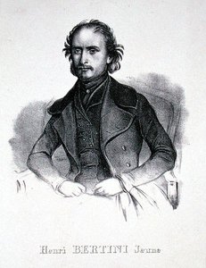 हेनरी बर्टिनी (1798-1876) (लिथो) द्वारा फ्रेंच स्कूल