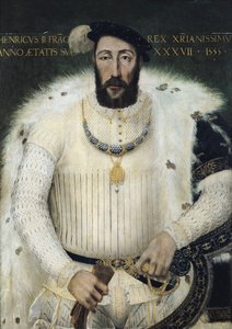 हेनरी II (1519-59), फ्रांस का राजा, 1555 द्वारा फ्रेंच स्कूल