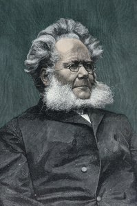 हेनरिक इबसेन (1828-1906) 1901 द्वारा फ्रेंच स्कूल