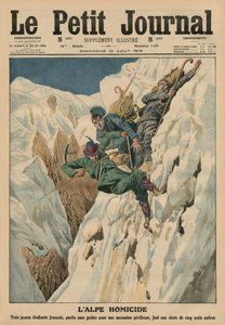 10 अगस्त, 1913 को &39;ले पेटिट जर्नल&39;, पूरक चित्रण से होमिकाइडल एल्प, फ्रंट कवर चित्रण