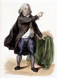 होनोर गेब्रियल (ऑनर-गेब्रियल) रिक्वेटी, काउंट ऑफ मिराब्यू (1749-1791) - मेनेचेट द्वारा "" द फ्रेंच प्लूटार्क "" में द्वारा फ्रेंच स्कूल