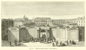 Hotel de Rohan-Soubise; dapres रीगौड द्वारा फ्रेंच स्कूल