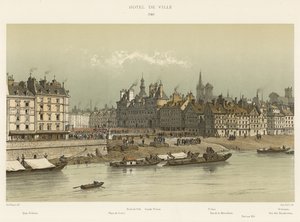 होटल डी विले, 1740 द्वारा फ्रेंच स्कूल