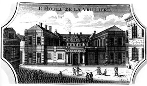 Hotel de la Vrilliere, पेरिस द्वारा फ्रेंच स्कूल