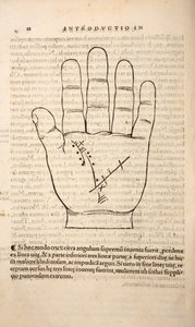 Joannes Indagioe, स्ट्रासबर्ग, 1531 (प्रिंट और उत्कीर्णन) द्वारा Chiromantia से चित्र द्वारा फ्रेंच स्कूल