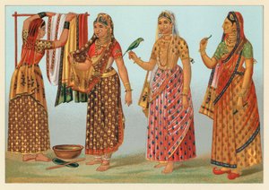 भारत पोशाक द्वारा फ्रेंच स्कूल