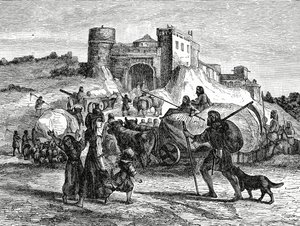 उनकी प्रमुख सेवा में केल्ट्स, c.1890 द्वारा फ्रेंच स्कूल