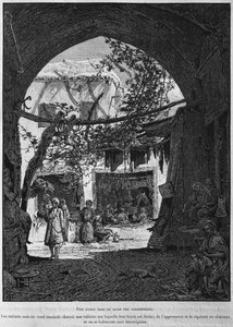 1884 (विक्टर गुएरिंग) के ला टेरे एकड़ से, कोबरा स्कूल में कुरानिक स्कूल द्वारा फ्रेंच स्कूल