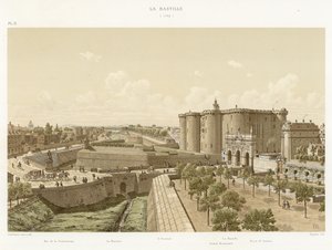 बैस्टिल, 1740 द्वारा फ्रेंच स्कूल