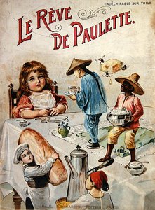 'ले रेव डी पौलेट', c.1900 (कलर लिथो) द्वारा फ्रेंच स्कूल