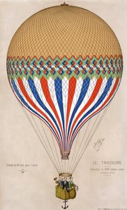 ले तिरंगा, pub. 1874 (रंग लिथो) द्वारा फ्रेंच स्कूल