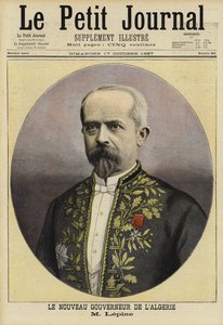 लुइस लेपिन, अल्जीरिया के नए फ्रांसीसी गवर्नर, 1897