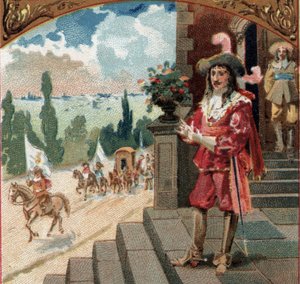 लुई XIII (1601-1643) ने 5 जून की रात बिताई द्वारा फ्रेंच स्कूल
