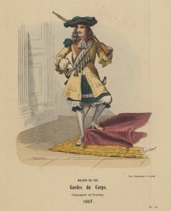 Maison Du Roi, अंगरक्षक, Tresmes Company द्वारा फ्रेंच स्कूल