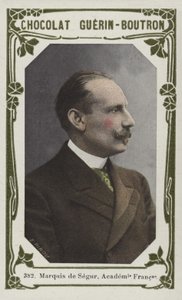 Marquis de Segur, फ्रेंच अकादमी (रंगीन फोटो) द्वारा फ्रेंच स्कूल