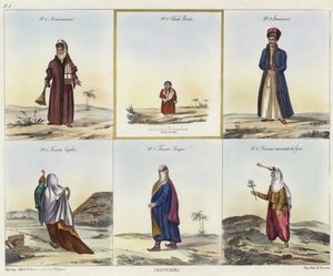 मध्य पूर्वी वेशभूषा द्वारा फ्रेंच स्कूल
