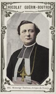 Monsignor Turinaz, नैन्सी के बिशप (रंगीन फोटो) द्वारा फ्रेंच स्कूल