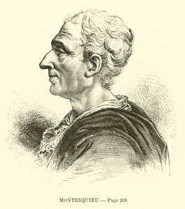 Montesquieu द्वारा फ्रेंच स्कूल