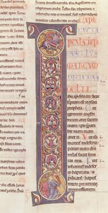 Ms 2 fol.175 t.2 सेंट मार्क के सुसमाचार, सेंट-आंद्रे ऑक्स-बोइस के मठ से द्वारा फ्रेंच स्कूल