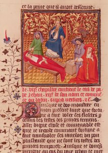 सुश्री Fr.226 fol.253v। 964 में रोम लौटने के बाद पोप जॉन XII ने अपने दुश्मनों को दंडित किया द्वारा फ्रेंच स्कूल