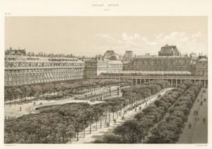रॉयल पैलेस, 1880 द्वारा फ्रेंच स्कूल