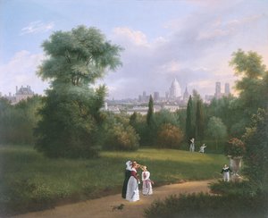 फेली-ब्यूजॉन से पेरिस, c.1830 द्वारा फ्रेंच स्कूल