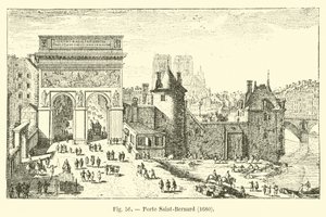 सेंट बर्नार्ड गेट, 1680 द्वारा फ्रेंच स्कूल