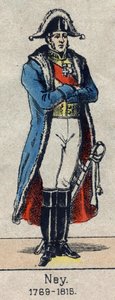 पोर्ट्रेट एन पाइड डे मिशेल ने (1769-1815) मारेचल डी'एम्पायर, 19वीं सदी के अंत से एपिनल की छवि। द्वारा फ्रेंच स्कूल