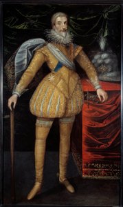 वेलेटा (1554-1642) के ड्यूक ऑफ एपरनॉन के जीन लुइस डी नोगरेट के पैर में पोर्ट्रेट। फ्रेंच स्कूल की पेंटिंग द्वारा फ्रेंच स्कूल