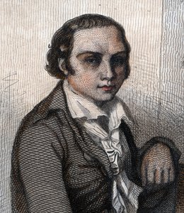 आंद्रे मेरी चेनियर का पोर्ट्रेट (1762-1794), फ्रांसीसी कवि। द्वारा फ्रेंच स्कूल