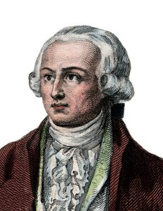 एंटोनी लॉरेंट लावॉज़ियर (1743-1794), फ्रेंच रसायनज्ञ का चित्र द्वारा फ्रेंच स्कूल