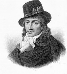 केमिली डेसमौलिन्स (1760-1794) का पोर्ट्रेट, फ्रांसीसी प्रचारक और राजनीतिज्ञ। - थियर्स द्वारा "" क्रांति फ़्रैंचाइज़ "" में। 19 वी सदी द्वारा फ्रेंच स्कूल