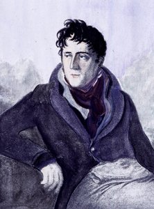 Chateaubriand का पोर्ट्रेट। 19वीं सदी की नक्काशी। द्वारा फ्रेंच स्कूल