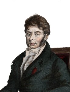 एटिने निकोलस मेहुल (1763-1817) का चित्रण, फ्रांसीसी संगीतकार। द्वारा फ्रेंच स्कूल
