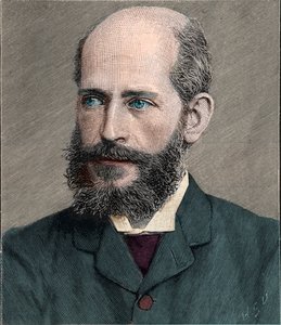 फर्डिनेंड जेम्स पोर्टेल फ़्रीहेर्र वॉन रोथ्सचाइल्ड (1839-1898), अंग्रेजी कला संग्राहक का चित्र। 1898 द्वारा फ्रेंच स्कूल