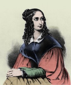फ्लोरा ट्रिस्टन का पोर्ट्रेट, गौगिन की दादी, 1839 द्वारा फ्रेंच स्कूल